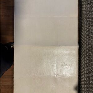 Leather change mat